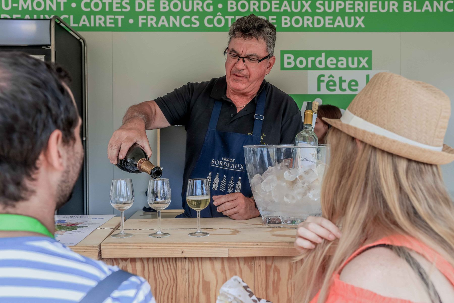 Pavillon vin à Bordeaux Fête le Vin © Guillaume Bonnaud