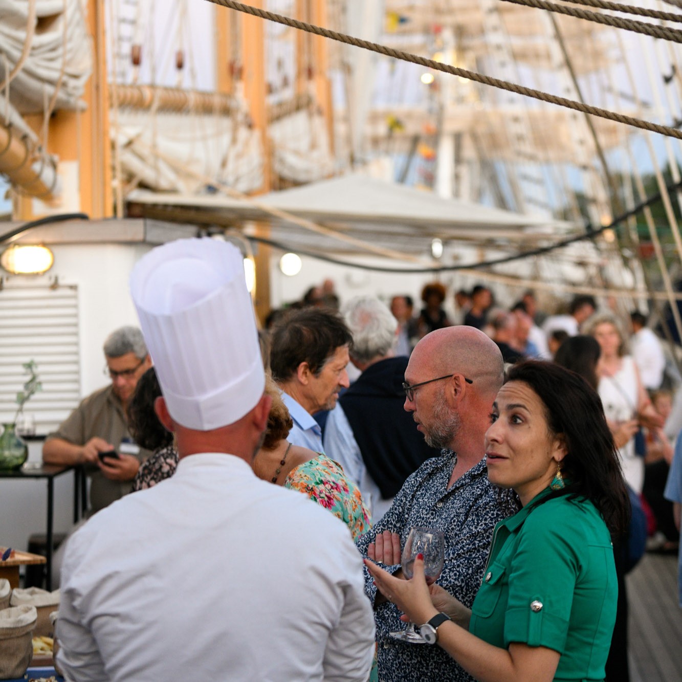 Soirée sur un voilier de Bordeaux Fête le Vin
